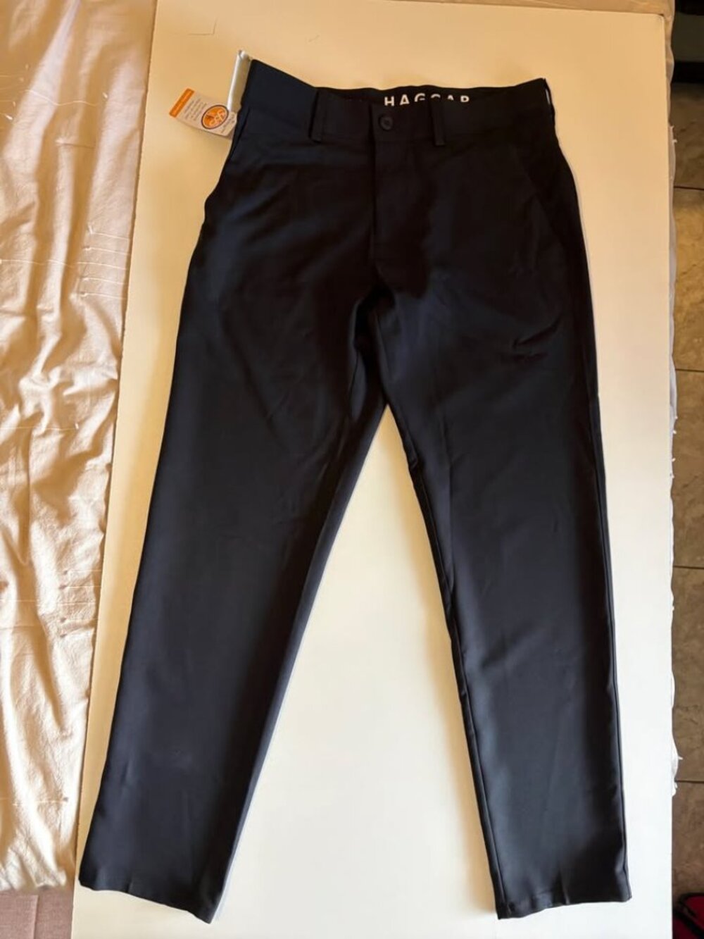 NWT Haggar Flex Series Slim Fit Pant Feature TruTemp 365 32W x 30L